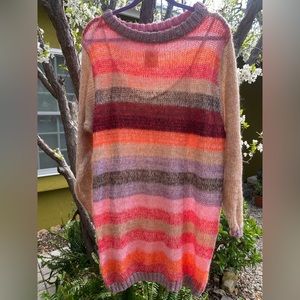 FREE PEOPLE Sweater Dress Long Sleeve Size Small